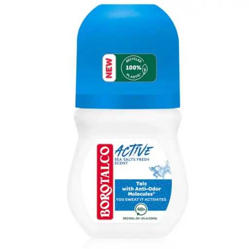 Borotalco Active Sel Marin Déodorant Roller 50 Ml