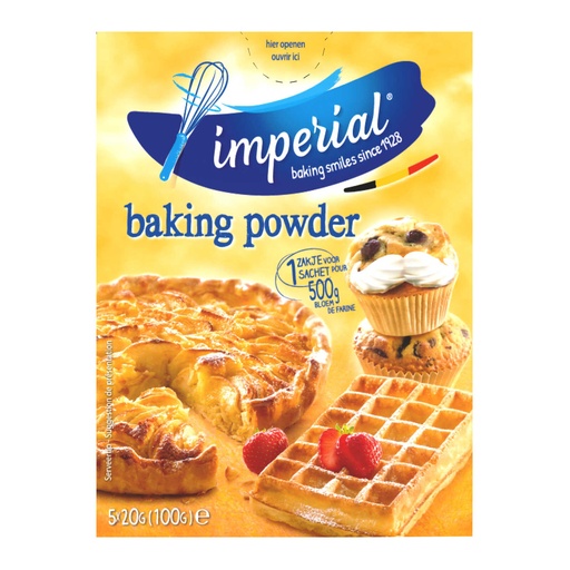 [IMPE001] Imperial Baking Powder 5x20 Gr
