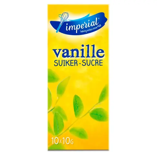 [IMPE002] Imperial Sucre Vanille Sachets 10x10 Gr