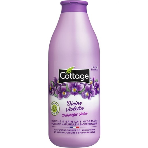 Cottage Divine Violette Douche Lait Hydratante 750 Ml