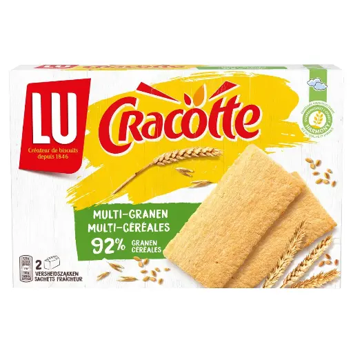 Lu Cracotte Multi-Céréales Toasts 250 Gr