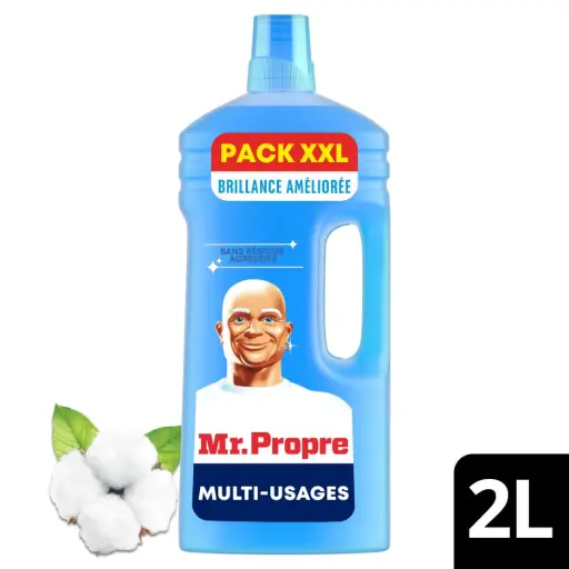 Mr Propre Fleurs de Coton Nettoie-Tout 2 L