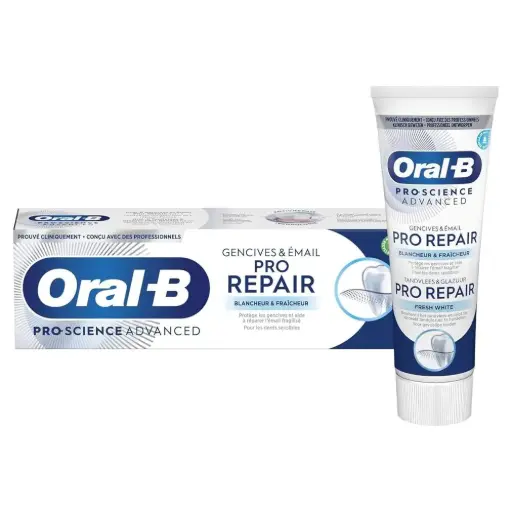Oral-B Pro Repair Blancheur Dentifrice 75 Ml