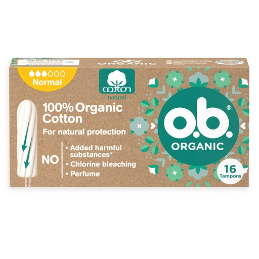 [PAPY41] O.B. Organic Normal Tampons 16 Pièces