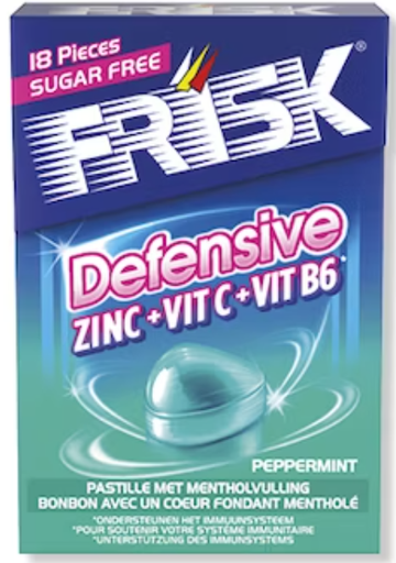 [FRSK002] Frisk Defensive Peppermint Pastilles 36 Gr