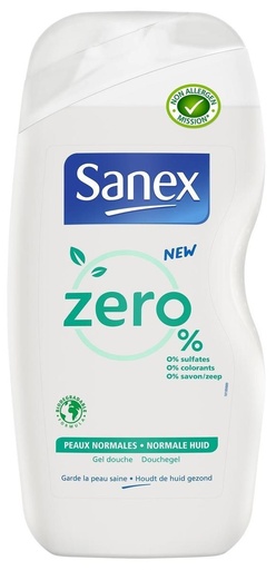[SANE010] Sanex Zero % Peaux Normales Gel Douche 500 Ml