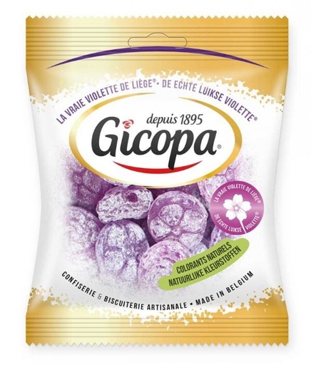 [GICO002] Gicopa Violettes Bonbons 100 Gr