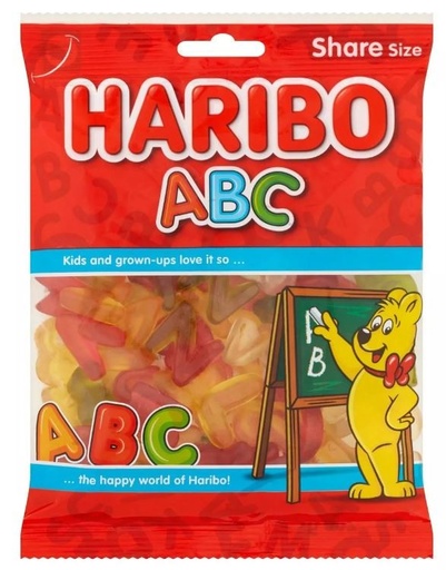 [HARI033] Haribo ABC Bonbons 200 Gr