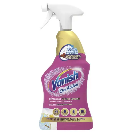 Vanish Oxi Action Spray Détachant Spécial Graisse 500 Ml