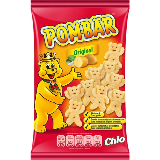 [CHIO003] Chio Pom-Bar Original Chips 90 Gr