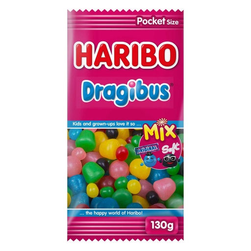 [HARI008] Haribo Dragibus Mix Bonbons 130 Gr