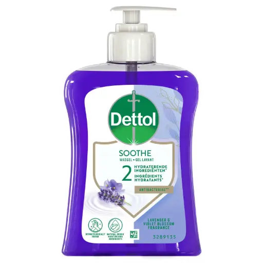 Dettol Antibactérien Lavande Gel Lavant 250 Ml