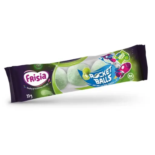 Frisia Rocket Balls Citric Pomme 5 Pièces