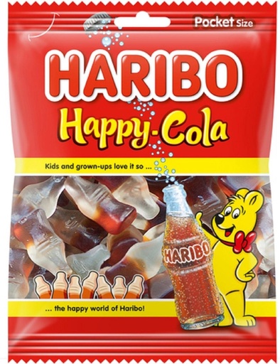 [HARI058] Haribo Happy Cola Bonbons 75 Gr