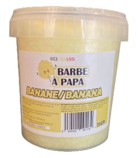 [BELG003] Bel'Gians Barbe à Papa Banane 35 Gr