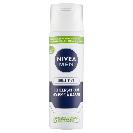 Nivea Men Sensitive Mousse à Raser 200 Ml