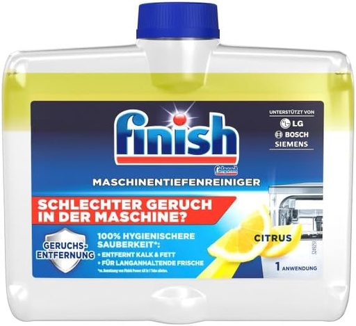 Finish Nettoyant Machine Citron 250 Ml