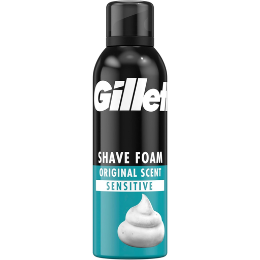 Gillette Sensitive Mousse à Raser 200 Ml