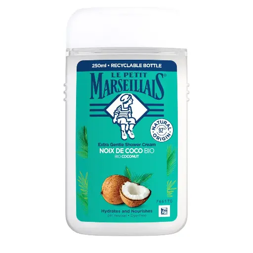 Le Petit Marseillais Noix de Coco Bio Gel Douche 250 Ml