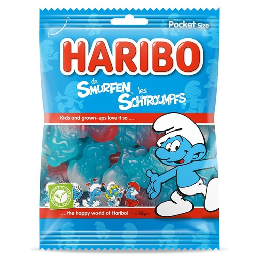 [HARI022] Haribo Schtroumpfs Bonbons 75 Gr