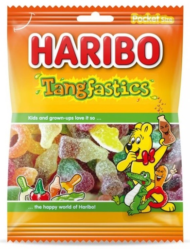 [HARI001] Haribo Tangfastics Pocket Size Bonbons 75 Gr