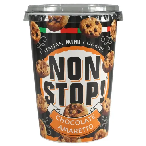 Non Stop! Mini Cookies Chocolat Amaretto 125 Gr