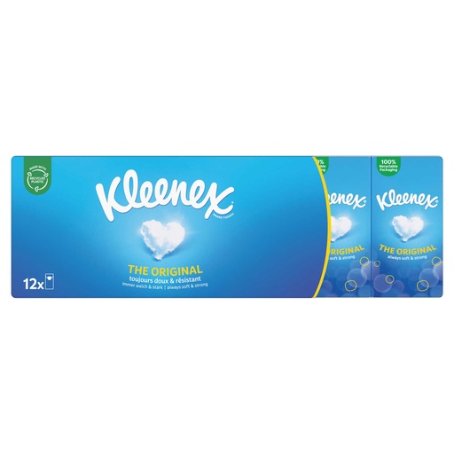 Kleenex The Original Mouchoirs 12x9 Pcs