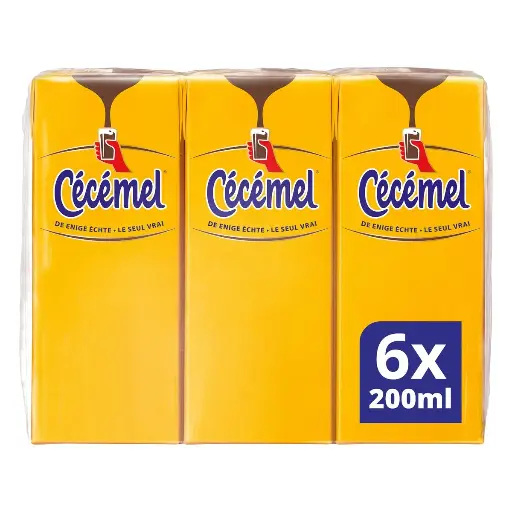 Cécémel Lait Chocolaté 6x20 Cl