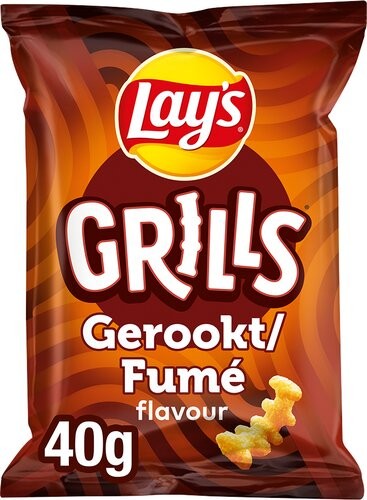 [LAYS009] Lay's Grills Fumé Chips 40 Gr