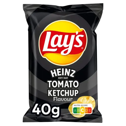 Lay's Heinz Tomato Ketchup Chips 40 Gr