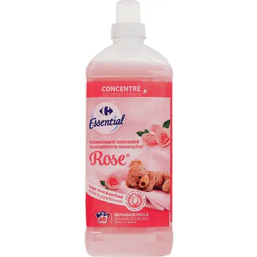 Carrefour Rose Adoucissant Concentré 60 Doses