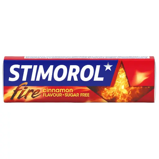 Stimorol Cinnamon Fire Cannelle Chewing-gum 14 Gr
