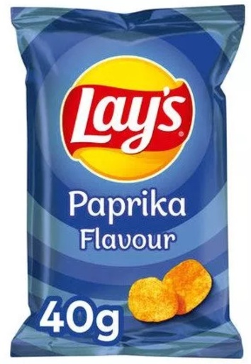 [LAYS002] Lay's Paprika Chips 40 Gr
