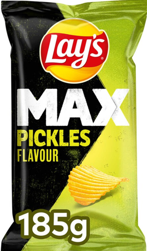 [LAYS007] Lay's Max Pickels Chips 185 Gr