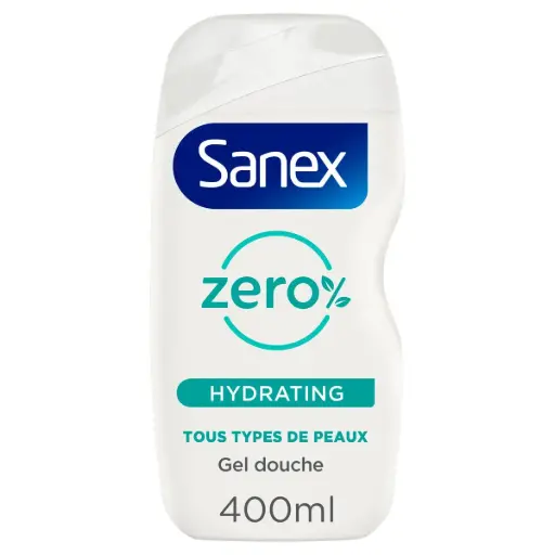 Sanex Zero% Hydrating Gel Douche 400 Ml