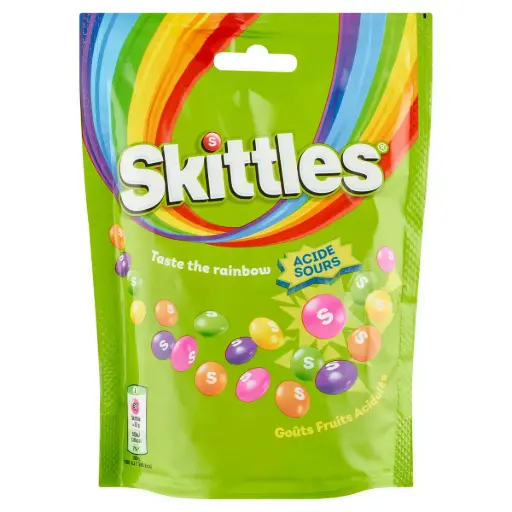 Skittles Fruits Sours Bonbons 152 Gr