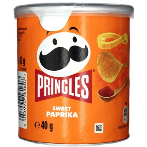 Pringles Paprika Chips 40 Gr