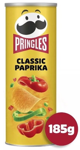 Pringles Classic Paprika Chips 185 Gr