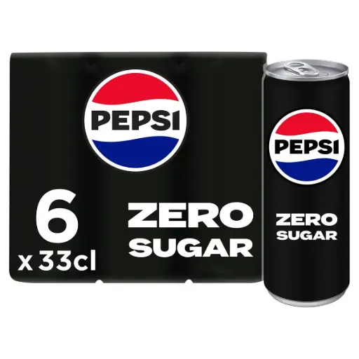 Pepsi Zero Sugar Cola 6x33 Cl