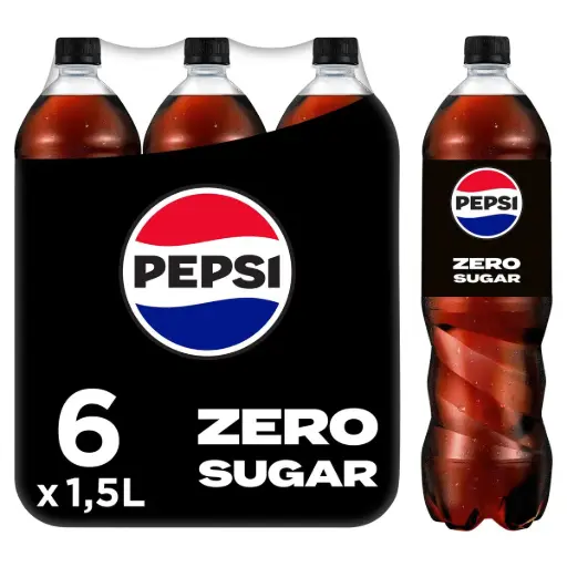 Pepsi Zero Sugar Cola 6x1,5 L