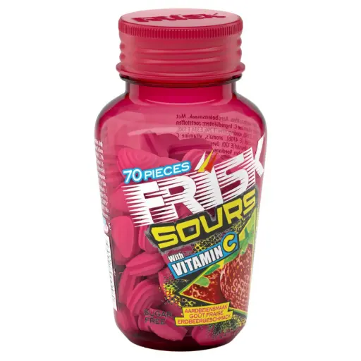 Frisk Sours Strawberry Vitamin C 49 Gr