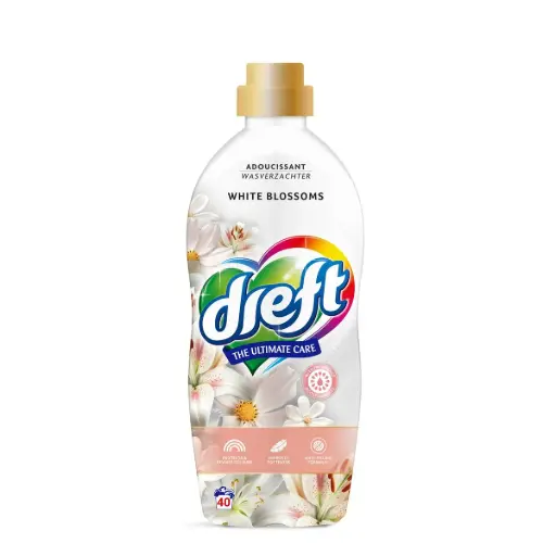 Dreft White Blossoms Adoucissant 40 Doses
