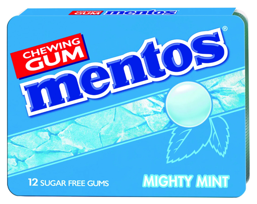 [MENT003] Mentos Mighty Mint Chewing-Gum 12 Pièces