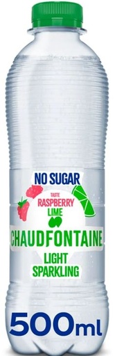 [00023] Chaudfontaine Raspberry Lime Eau Pétillante Aromatisée 50 Cl