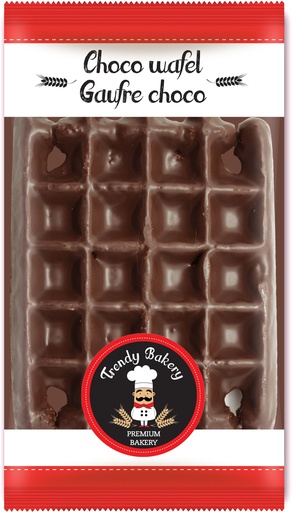 [TRDY001] Trendy Bakery Gaufre Chocolat 90 Gr