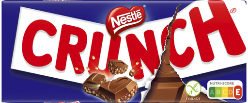 [NEST001] Nestlé Crunch Tablette de Chocolat 100 Gr