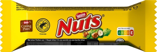 [NEST005] Nestlé Nuts Barre Chocolatée 42 Gr