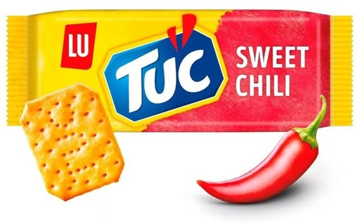 [TUC003] Lu Tuc Sweet Chili Biscuits 100 Gr