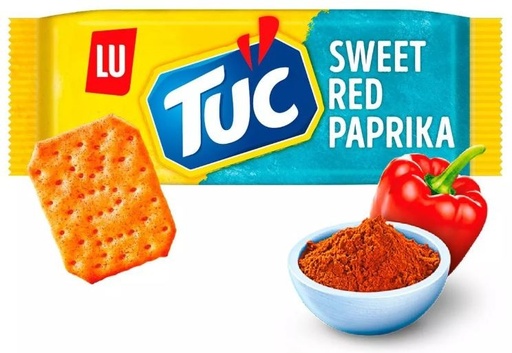 [TUC006] Lu Tuc Sweet Red Paprika Biscuits 100 Gr