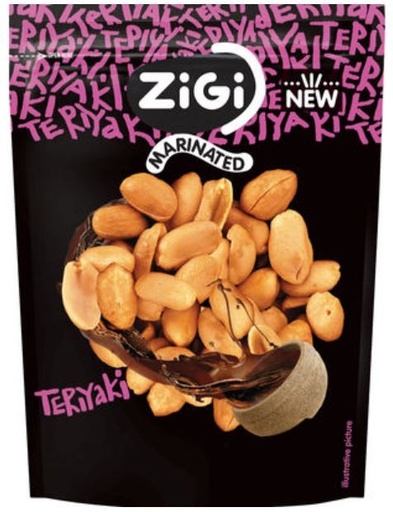 [ZIGI002] Zigi Cacahuètes Teriyaki 70 Gr